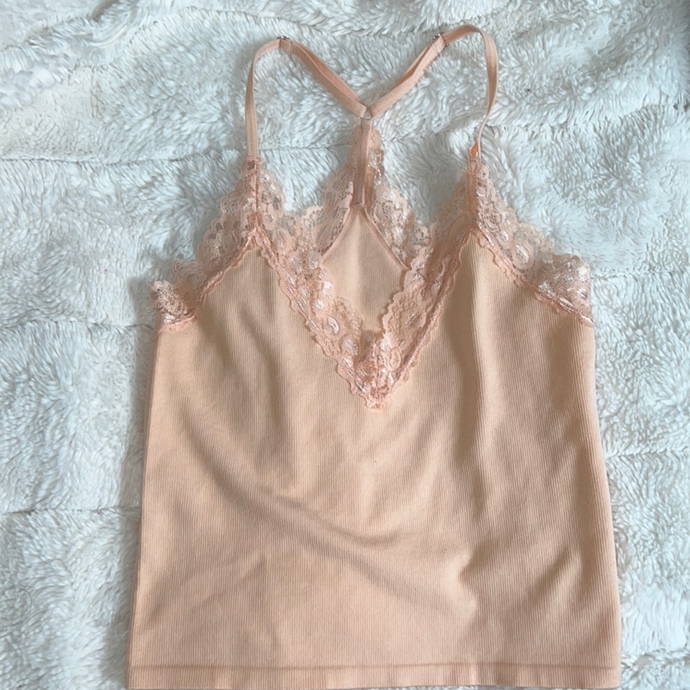 Light pink cami top